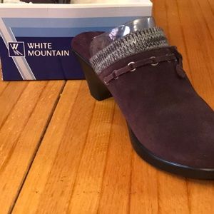 White Mountain Slip On Clog